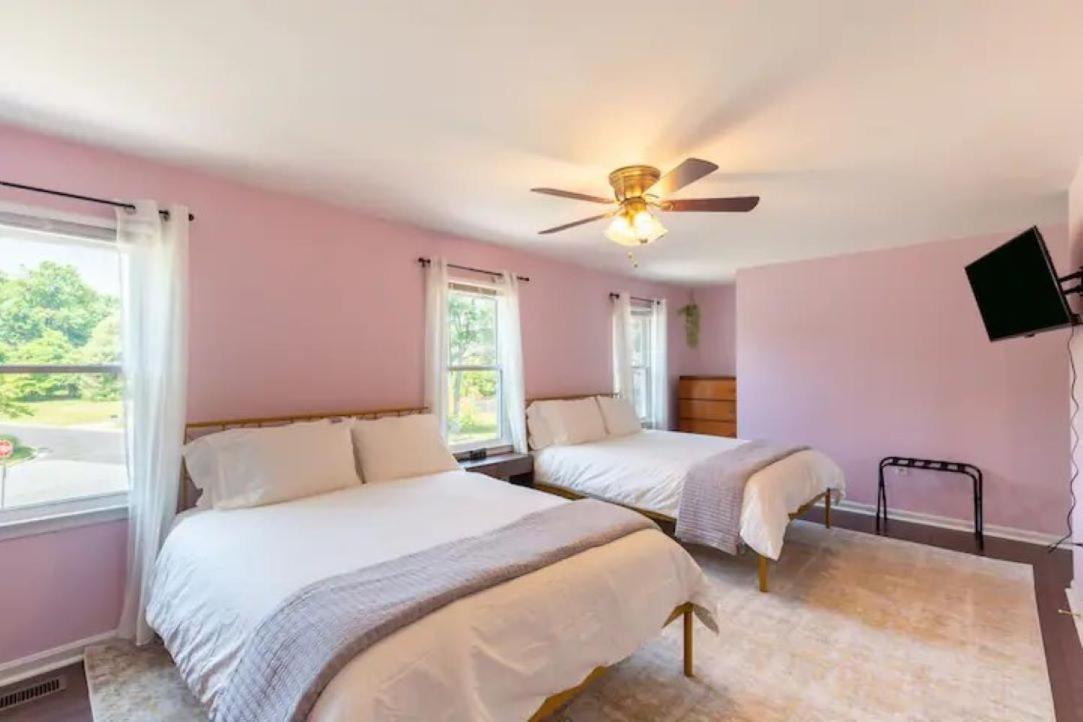 Lrge 5 Bedroom 9 Beds Near Dc-Pool, Hot Tub, Gym, Game Rm, Fire Pit 鲍伊 外观 照片