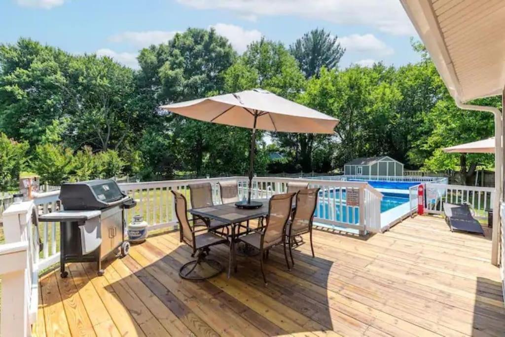 Lrge 5 Bedroom 9 Beds Near Dc-Pool, Hot Tub, Gym, Game Rm, Fire Pit 鲍伊 外观 照片