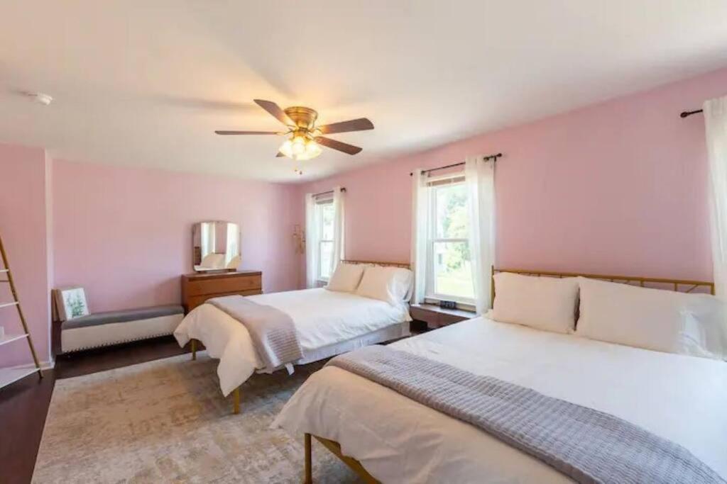 Lrge 5 Bedroom 9 Beds Near Dc-Pool, Hot Tub, Gym, Game Rm, Fire Pit 鲍伊 外观 照片